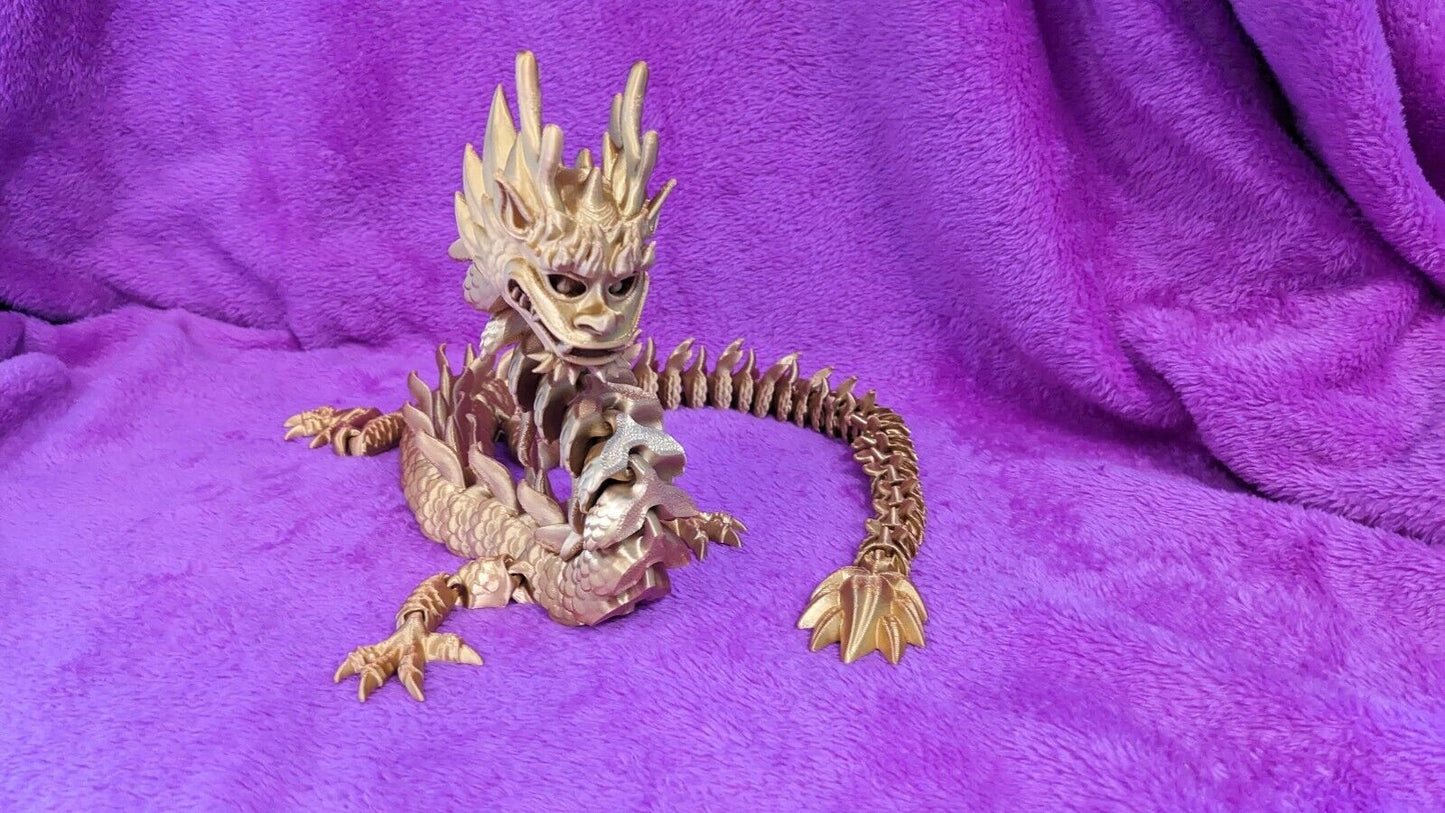 Imperial Dragon, Articulated, Dungeons And Dragons, Chinese Dragon