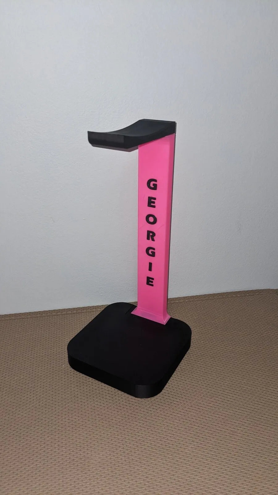 Personalised Xbox Headset Or PS5 Headset Stand Custom Colours-custom Text Or Logo