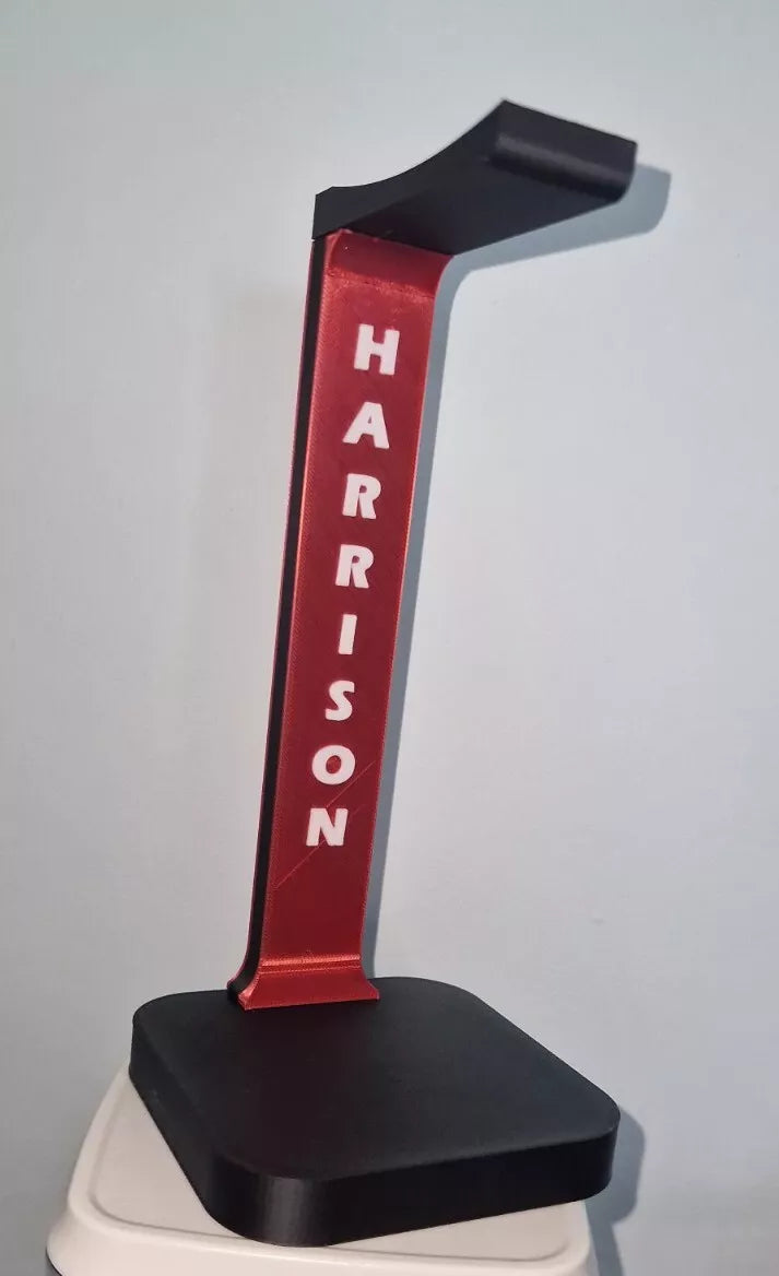 Personalised Xbox Headset Or PS5 Headset Stand Custom Colours-custom Text Or Logo