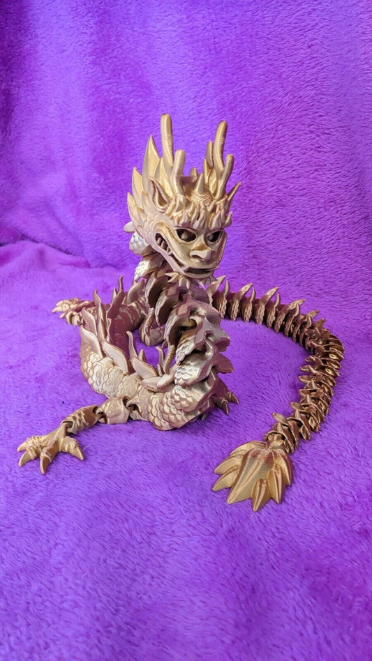 Imperial Dragon, Articulated, Dungeons And Dragons, Chinese Dragon